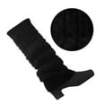 thumbnail image 1 of FhsagQ Chaussettes Femmes Chaussettes Robe Chaussettes Unies Réchauffantes Tricotées Chaussettes Chaudes et Confortables Réchauffantes pour Femmes Entrejambe Ouvert Noir Taille Unique, 1 of 2