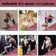 thumbnail image 5 of Ropa interior deportiva para mujer Fitness Cross Back Pad entrenamiento Yoga ropa interior Top - blanco, 5 of 6