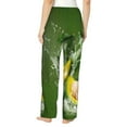 thumbnail image 3 of Picia Friut Avocado Womens Soft Woven Cotton Elastic Waistband Sleep Pajama Pant Lounge Sleep Pant With Pockets And Drawstring-X-Large, 3 of 9