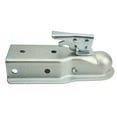 thumbnail image 2 of Trailer Coupler, Durable Straight Tongue Trailer Coupler  For SUVs For 75mm Square Tube, 2 of 8