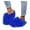 Blue, variant on Womens Fluffy House Slippers Winter Fashion Warm Fuzzy Slippers Memory Foam Bedroom Shoes