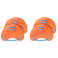 thumbnail image 1 of Aletas Silicona para Nadar Profesionales Adultos () Naranja, 1 of 3