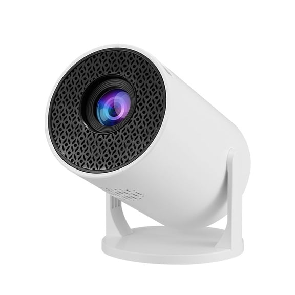 Small Projector with Wifi 6 and BT 1080P Projector 270° Adjustable Auto Keystone Home Projector Projector for Laptop PC Smartphone