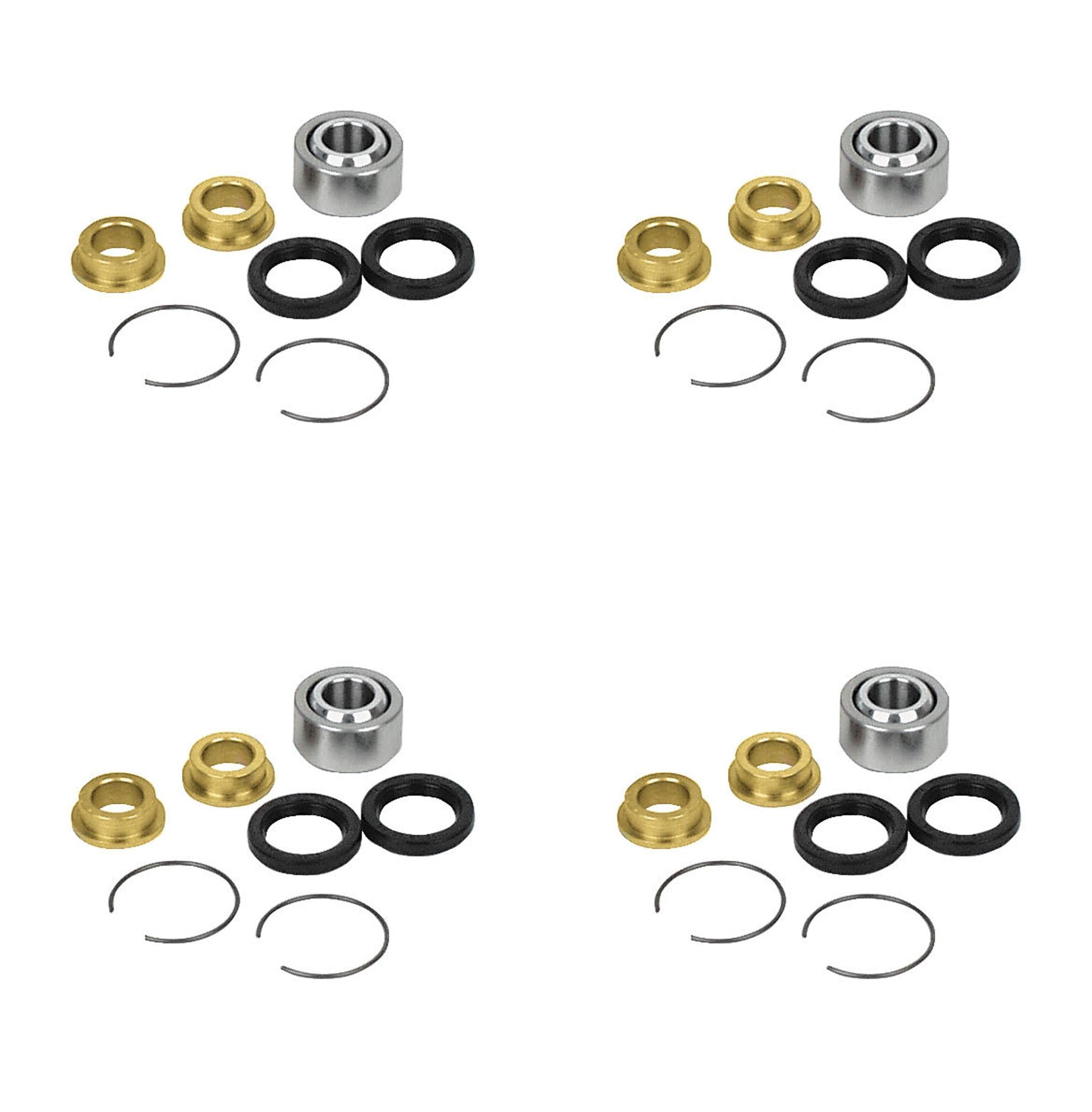 QUADBOSS Complete Shock Bushing Kit Front Lower for Honda TRX450R 2004-2009