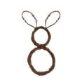 thumbnail image 2 of Decoraciones de Pascua, adornos de Pascua, enredaderas de conejo de Pascua, decoraciones colgantes para fiestas, coronas rurales con forma de conejo, aros de enredaderas naturales, decoración de pared, 2 of 6