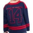 thumbnail image 3 of Wonder Nation Toddler Boys' Graphic Hockey Jersey with Long Sleeves, Sizes 12M-5T, 3 of 6