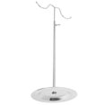 thumbnail image 2 of FONDOTIN Adjustable Stainless Steel Metal Bag Display Stand Organizer for Retail Store and Home Storage Use, 2 of 7