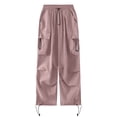 thumbnail image 3 of WILLBEST Pantalones Casuales para Mujer, elegantes Pantalones Deportivos con Bolsillos, Cómodos, Ajustados, para Uso Diario, Versátiles, para Primavera y Verano. XXXL, 3 of 3