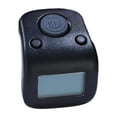thumbnail image 1 of Contador de electrónico, contador de números de 6 dígitos, contador de vueltas con pantalla digital de 6 canales y anillo ajustable de mano para Negro, 1 of 8
