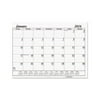 Recycled One-Color Dated Monthly Desk Pad Calendar Refill HOD126