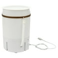 thumbnail image 5 of 4.5L/1.19gal Portable Mini Washing Machine Washer with Drainage Basket Multi-Functional White, 5 of 20