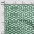 thumbnail image 2 of oneOone Georgette Viscose Light Mint Green Fabric Geometric Sewing Craft Projects Fabric Prints By Yard 42 Inch Wide, 2 of 4