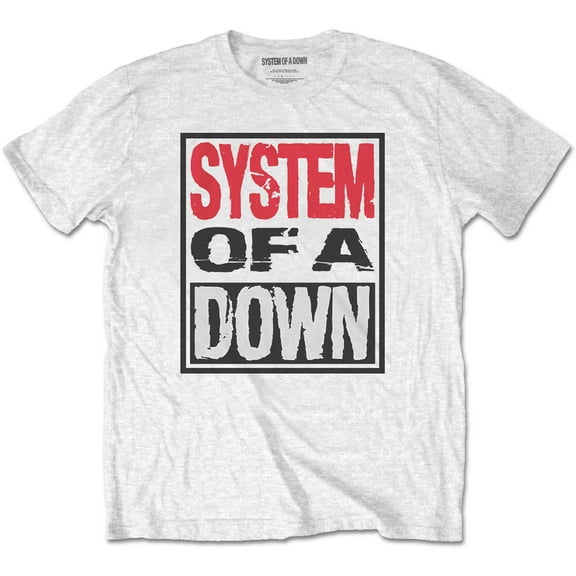 System Of A Down Unisex T-Shirt Triple Stack Box (X-Large)