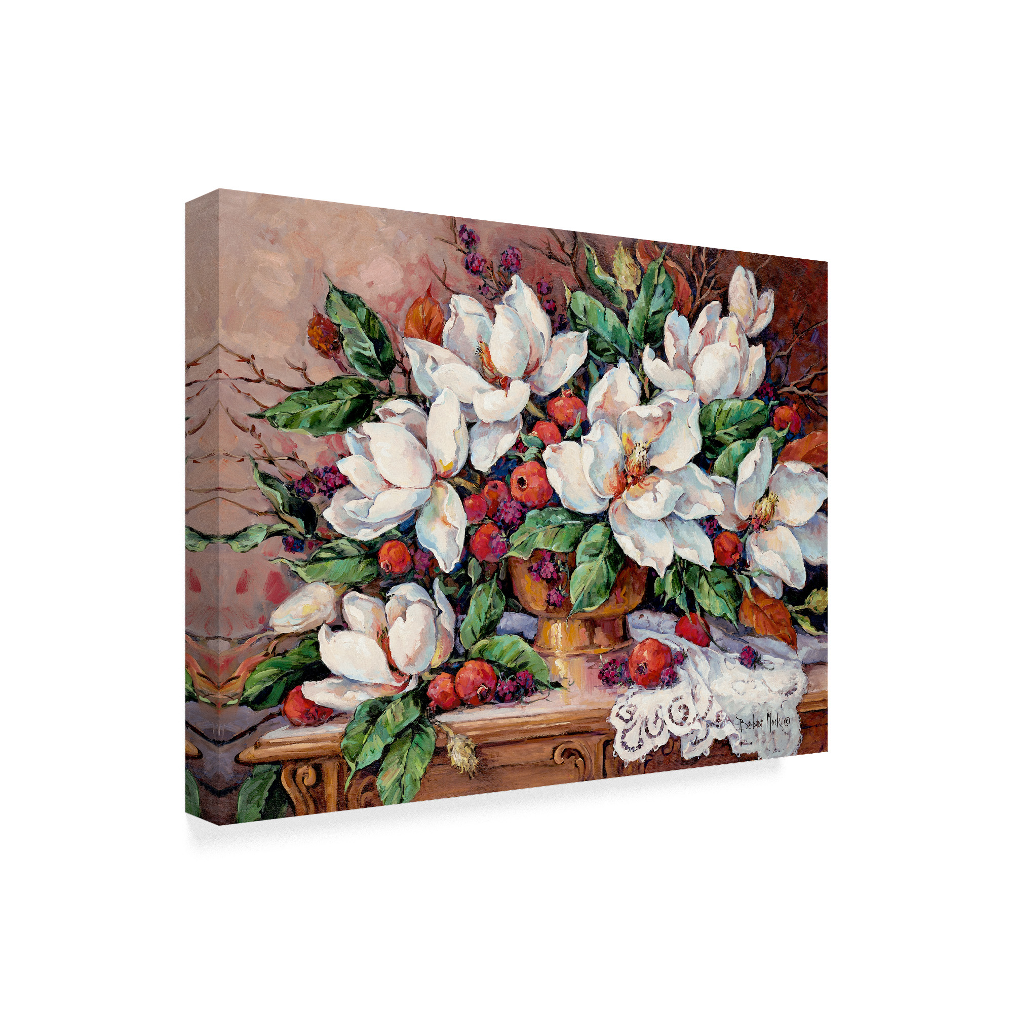 Trademark Fine Art 'Enduring Riches' Canvas Art by Barbara Mock
