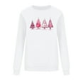 thumbnail image 6 of Sakmal Fall No Hoodie Womens Sweatshirts White Christmas Oversized Sweatshirts Fashion Christmas Trees Fall Fashion Tops, 6 of 6