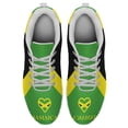 thumbnail image 2 of Men Women Jamaican Shoes Unisex Adult Running Shoes Breathable Casual Sport Tennis Sneakers White Size 13, 2 of 5