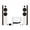 White / White Walnut, variant on Fluance RT83 Reference High Fidelity Vinyl Turntable (White), PA10 Phono Preamp and Ai81 Powered Floorstanding Speakers (White Walnut), Ortofon 2M Red Cartridge, 150W Class D Amplifier, Bluetooth