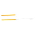 thumbnail image 1 of Enhebrador de Agujas Macarena Amarillo Crochet Braid Needle, 1 of 7