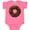 Hot Pink, variant on Inktastic Chololate Donut with Sprinkles Boys or Girls Baby Bodysuit