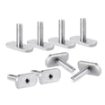 thumbnail image 1 of 8 Pcs Kayak Rail/Track M6 Screws & Nuts T Slot Bolt Replacement Stainless Steel Gear Mounting Bolt Kayak Accessories, 1 of 8