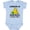 AE-Light Blue, variant on Inktastic Someone in Miami Beach Loves Me Boys or Girls Baby Bodysuit