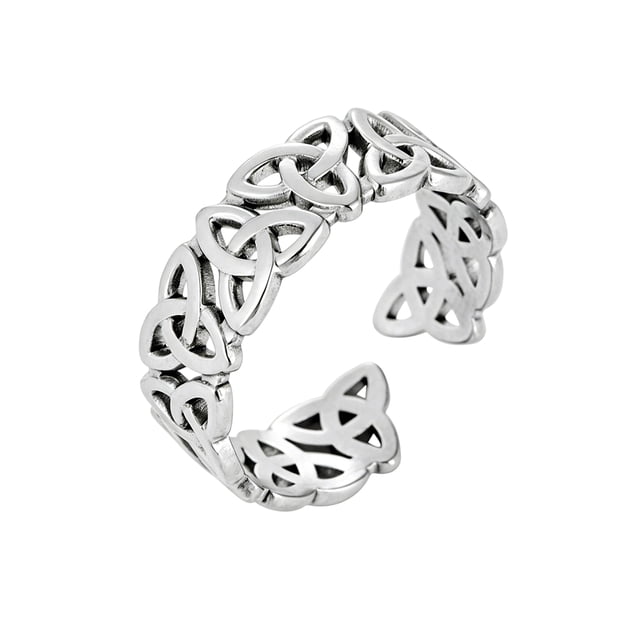 Adjustable Rings Lightweight Comfortable Anti-Oxidation Ring Exquisite Craftsmanship Versatile Open Ring for Women
