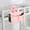 🔥 Pink_Hot#98, variant on Bedside Organizer Storage Bag | Hanging Bedside Caddy for Bed Table or Sofa | Polyester Waterproof Durable Multi-Pocket Pouch | Large Capacity 11.8x4.3x7.9 Inch | Dorm and Home Essentials