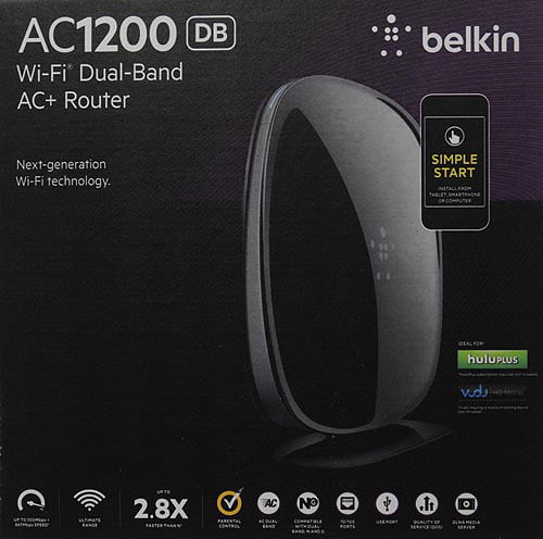F9K1123 Belkin AC1200 Dual Band AC Wireless Router