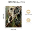 thumbnail image 2 of TIAOTIAOHOU Cute Animals Wall Art Prints koala Wall Art Modern Decor Artwork for Living Room Bathroom Decor Canvas Painting Artwork Decor, 2 of 5