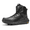BLACK, variant on NORTIV 8 Men's Waterproof Military Tactical Work Boots Leather Motorcycle Combat Lightweight Non-Slip Hiking Boots for Men Defender