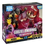 Godzilla vs. Kong Collectible 4+ Action Figures, Multicolor, 3.50 x 9.50 x 9