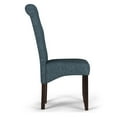 thumbnail image 5 of Simpli Home Cosmopolitan Parson Chair (Set of 2) in Denim Blue, 5 of 11