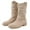 Beige-A, variant on 2025 Winter High Heel Zipper Lace Up Boots for Women Size 11 Outwear Fashionable Classic Black Wide Boots for Women Ankle Boots New Thick S Boots for Women Heel Mesh Breathable Cool Boots