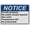 Warning Sign 3, variant on Weatherproof ANSI No Trespassing Sign (Private property No trespassing No soliciting No advertising No loud music Violators will be prosecuted) 8 in" x 12 in" UV Resistant Plastic Warning SIgn