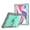 Gray + Mint Green, variant on DWaybox Heavy Duty Case for Lenovo Idea Tab 11.0 inch, 3-Layer Shockproof Armor Cover (Soft Silicone + Hard PC) with Kickstand & Pencil Holder -Black