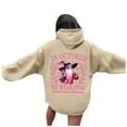 thumbnail image 2 of In October We Were Pink Hoodies for Women 2025 Cancer Awareness Halloween Hoodie Sweatshirt Pullover Tops, 2 of 6