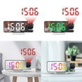 thumbnail image 2 of SDFGTstore Projectors Alarm Clock for Bedroom Large Projection Alarm Clock with 180°Projectors, USB Charging Projectors Clock, 2 of 18