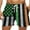 Green, variant on Mens Swim Trunks American Flag Quick Dry Board Shorts Swimwear Beach Shorts