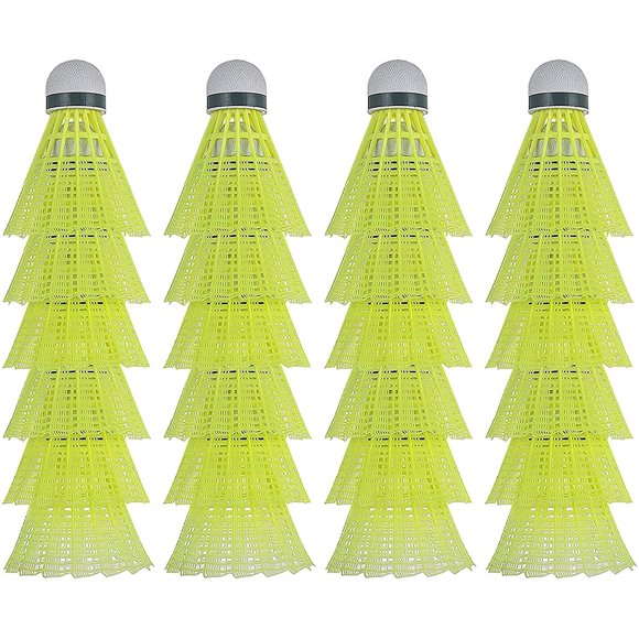 Nylon Badminton Badminton Birdie, Nylon Badminton, Stable and Durable, Ideal for Indoor and Outdoor Junior Players