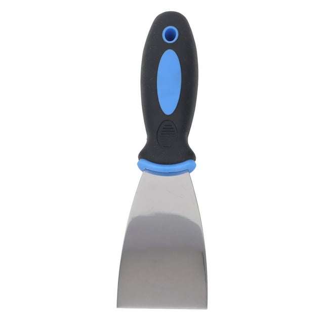 Putty Scraper, Stainless Steel Paint Spreader Set, Comfortable Handle, Mirror Polished, Easy Hanging, for Drywall Repair, Painting, Plaster with PP