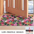 thumbnail image 3 of Pioneer Flower Floral Print Pattern Door Rugs,Washable Non Slip Door Mats Indoor,Decorative Door Mats,Entry Mat Indoor for Entrance,Bedroom,Kitchen,Bathroom,17"x30", 3 of 6