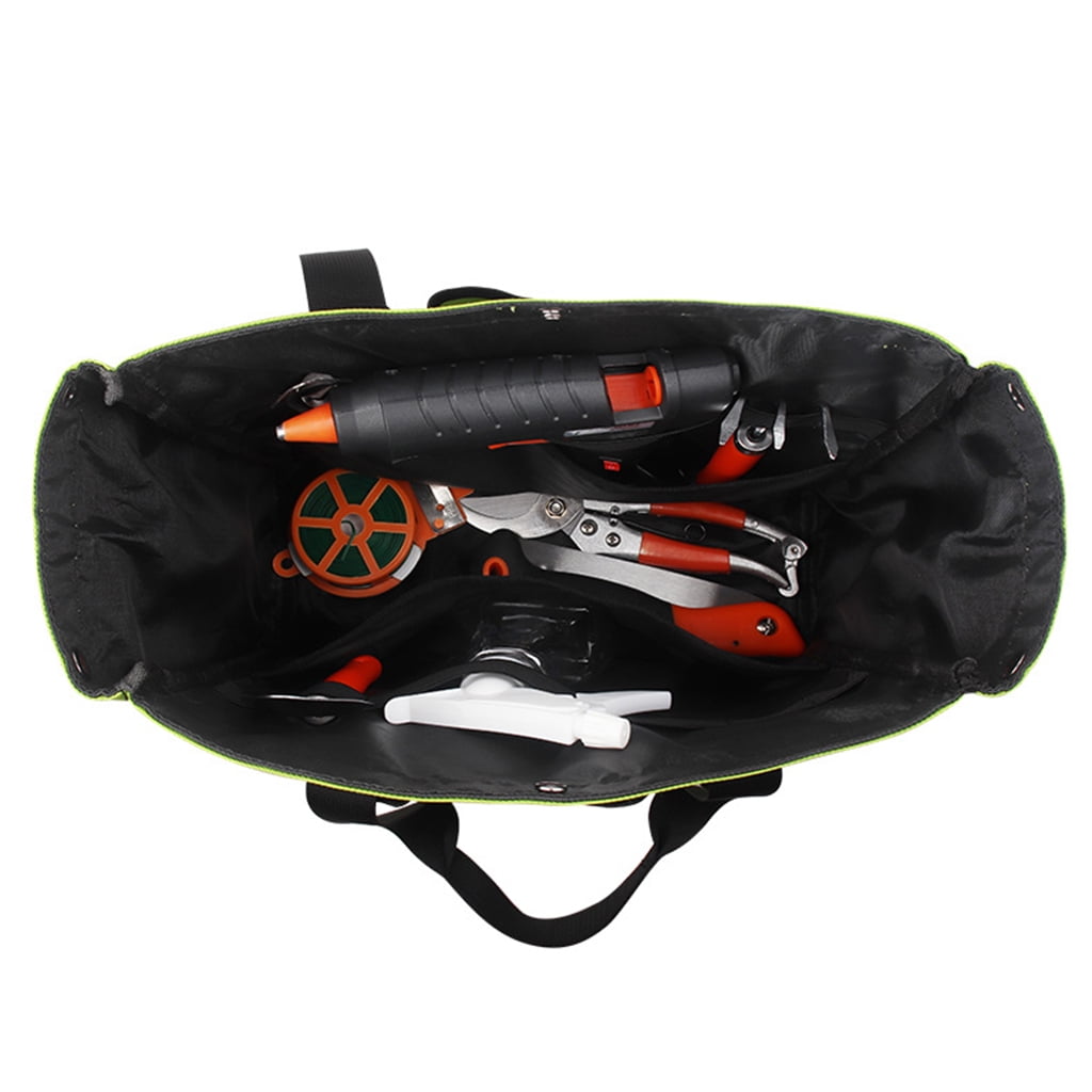 MOMOJIA Garden Tool Bag With Shoulder Strap Garden Tool Organizer Pouch for Gardeners Gardening Tool Pouch for Outdoor Gardening