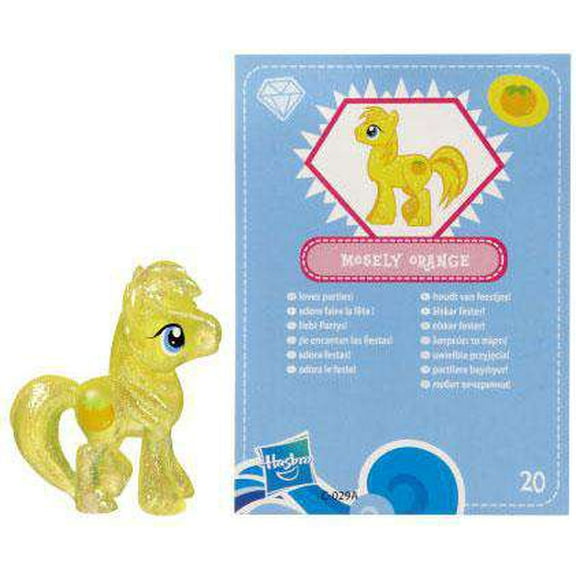 My Little Pony Series 3 Glitter Mosely Orange 2 PVC Figure