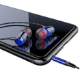 thumbnail image 1 of Opolski 3.5mm Universal In-ear Wired Earphone Bass Headphone with Mic for Phone Tablet, 1 of 7