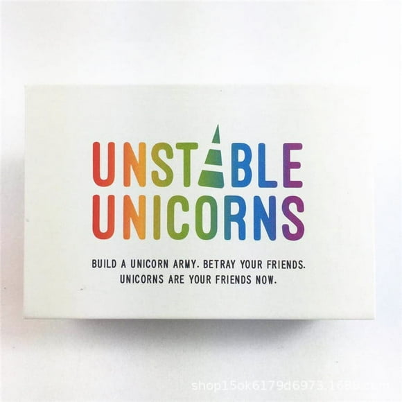 English version unstable unicorns angry unicorn board game card party board game card toys