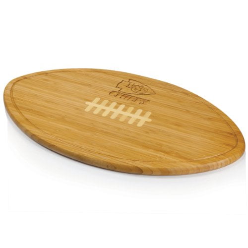 Kansas City Chiefs - Kickoff Bamboo Cutting Board/Serving Tray by Picnic Time