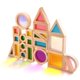 thumbnail image 1 of Apilador Building Blocks Agirlgle Rainbow, 32 unidades, para niños, 1 of 8