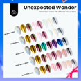 thumbnail image 3 of Kit de polvos para uñas Beetles Metallic Chrome Black White Gel, 3 of 7