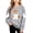 Z1-Gray-sweatshirt for girl, variant on Qzwdhjm Ghost Graphic Halloween Sweatshirt for Girls - Long Sleeve Crewneck, Lightweight Fleece Cute Loose Comfy Pullover for 2-15Y