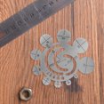 thumbnail image 3 of Shisuyan Modèle d'Angle Rond Gris 1Pcs Outil de Mesure, 3 of 8